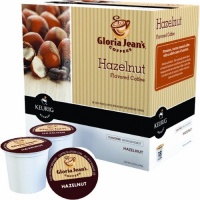 Gloria Jean's Hazelnut Coffee Keurig K-Cups, 18 Count Gloria Jean's Hazelnut Coffee Keurig K-Cups, 18 Count