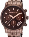 Michael Kors Women's MK5547 Showstopper Chocolate Chronograph Watch