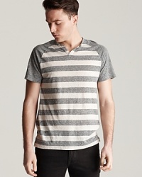 Whether you're heading into town to see your favorite band or hanging back with friends on a laid-back afternoon, this striped tee from Joe's Jeans is versatile enough for all your relaxed affairs. Whether you're heading into town to see your favorite band or hanging back with friends on a laid-back afternoon, this striped tee from Joe's Jeans is versatile enough for all your relaxed affairs.