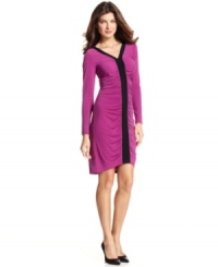 Create an alluring silhouette with this body-conscious Ellen Tracy dress. Long sleeves take it from day to night with ease. (Clearance) Create an alluring silhouette with this body-conscious Ellen Tracy dress. Long sleeves take it from day to night with ease. (Clearance)