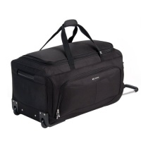 Delsey Luggage Helium Fusion 3.0 Duffel Bag, Black, 28x14x14 Delsey Luggage Helium Fusion 3.0 Duffel Bag, Black, 28x14x14