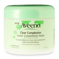 Aveeno Active Naturals Clear Complexion Daily Cleansing Pads, 28-Count Pads (Pack of 3) Aveeno Active Naturals Clear Complexion Daily Cleansing Pads, 28-Count Pads (Pack of 3)