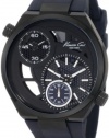 Kenneth Cole New York Men's KC1680 Analog Black Skeleton Dial Watch