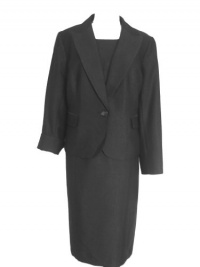 EVAN PICONE Women's Plus Size Textured Jacket/Dress-BLACK/GOLD-16W EVAN PICONE Women's Plus Size Textured Jacket/Dress-BLACK/GOLD-16W