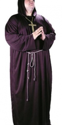 Adult Plus Size Monk Costume-Plus Size (46-50) Adult Plus Size Monk Costume-Plus Size (46-50)