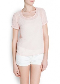 Mango Women's Plumeti Blouse, Pink, 10 Mango Women's Plumeti Blouse, Pink, 10