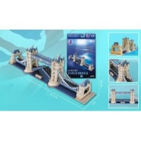 3D Puzzle - London Tower Bridge 120 Pieces 3D Puzzle - London Tower Bridge 120 Pieces