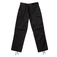 Ultra Force Black Zipper P/C BDU Pants Ultra Force Black Zipper P/C BDU Pants