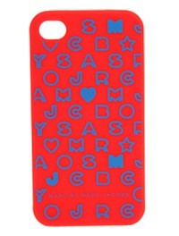 Marc Jacobs Stardust Logo iPhone Case Coral Red Multi Marc Jacobs Stardust Logo iPhone Case Coral Red Multi