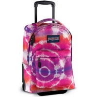 JanSport Wheeled Superbreak Backpack (Pink Prep Hippy Skip) JanSport Wheeled Superbreak Backpack (Pink Prep Hippy Skip)