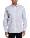 Nautica Men's Poplin Mini Check Long-Sleeve Woven Shirt