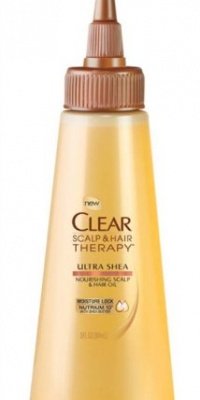 CLEAR SCALP & HAIR BEAUTY THERAPY Ultra Shea Nourishing Scalp & Hair Oil, 3 Fluid Ounce