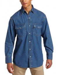 Key Industries Men's Big-Tall Long Sleeve Western Snap Denim Shirt Key Industries Men's Big-Tall Long Sleeve Western Snap Denim Shirt