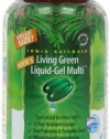 Irwin Naturals Living Green Multi Liquid-Gel for Men, 120 Count