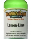 Hawaiian Shaved Ice - Lemon Lime Snow Cone & Shaved Ice Syrup - 16 ounces