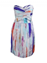 Mark & James By Badgley Mischka Womens Silk Tie Dress Mark & James By Badgley Mischka Womens Silk Tie Dress