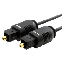eForCity Black Molded 6 Foot Digital Optical Audio TosLink Cable for CD, D/A Converters, Dolby Digital DTS Surround sound receivers, DVD, MiniDisk players and recorders, Pro Audio cards(1.8m), Black eForCity Black Molded 6 Foot Digital Optical Audio TosLink Cable for CD, D/A Converters, Dolby Digital DTS Surround sound receivers, DVD, MiniDisk players and recorders, Pro Audio cards(1.8m), Black