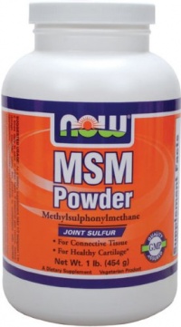NOW Foods MSM Pure Powder, 1-Pound NOW Foods MSM Pure Powder, 1-Pound
