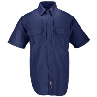 5.11 #71152 Cotton Tactical Short Sleeve Shirt (Fire Navy, Large) 5.11 #71152 Cotton Tactical Short Sleeve Shirt (Fire Navy, Large)
