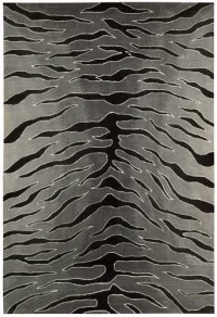 Nourison Rugs Contour Collection CON30 Black/Gray Rectangle 8' x 10'6 Area Rug Nourison Rugs Contour Collection CON30 Black/Gray Rectangle 8' x 10'6 Area Rug