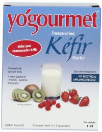Yogourmet Freeze Dried Kefir Starter, 1 oz. box (Pack of 2) Yogourmet Freeze Dried Kefir Starter, 1 oz. box (Pack of 2)