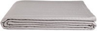White Label by Calvin Klein Oval Bands Coverlet, King, Gravel White Label by Calvin Klein Oval Bands Coverlet, King, Gravel