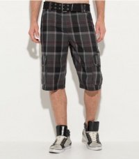 G by GUESS Narq Plaid Cargo Shorts G by GUESS Narq Plaid Cargo Shorts