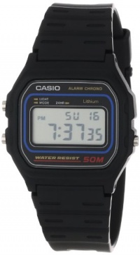 Casio Men's W59-1V Classic Black Digital Watch Casio Men's W59-1V Classic Black Digital Watch