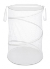 Whitmor 6233-1160-WHT 18-Inch Collapsible Hamper, White Whitmor 6233-1160-WHT 18-Inch Collapsible Hamper, White