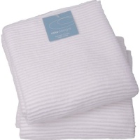 Now Designs Ripple Towel Set of 2, White Now Designs Ripple Towel Set of 2, White