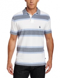 Nautica Men's Oxford Stripe Short Sleeve Shirt