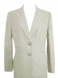 EVAN PICONE Plus Size 2PC Jacket/Pant Suit-KHAKI BEIGE-14 EVAN PICONE Plus Size 2PC Jacket/Pant Suit-KHAKI BEIGE-14