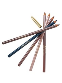 Eyeliner. The smoky, smudgy eye pencil. A creamy-smooth pencil for lining, defining, colouring and contouring eyes. Formulated to glide on easily and blend beautifully for dramatically defined to soft and smoldering effects. Eyeliner. The smoky, smudgy eye pencil. A creamy-smooth pencil for lining, defining, colouring and contouring eyes. Formulated to glide on easily and blend beautifully for dramatically defined to soft and smoldering effects.