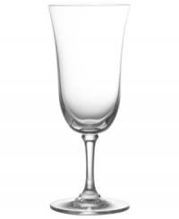 As a perfect complement to her elegant dinnerware, renowned bridal designer Vera Wang and Wedgwood have created stemware inspired by the simple curves of a tulip. The Classic pattern sits on a slender ringed pedestal and offers breathtaking purity of form. Iced beverage shown at left. As a perfect complement to her elegant dinnerware, renowned bridal designer Vera Wang and Wedgwood have created stemware inspired by the simple curves of a tulip. The Classic pattern sits on a slender ringed pedestal and offers breathtaking purity of form. Iced beverage shown at left.