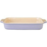 Le Creuset Stoneware 12-1/2-by-9-1/2-Inch Rectangular Baking Dish, Lilac Le Creuset Stoneware 12-1/2-by-9-1/2-Inch Rectangular Baking Dish, Lilac