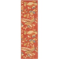 Safavieh Blossom Collection BLM913A Handmade Rust and Multi Hand-spun Wool Area Rug, 5-Feet by 8-Feet Safavieh Blossom Collection BLM913A Handmade Rust and Multi Hand-spun Wool Area Rug, 5-Feet by 8-Feet