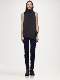 Soft stretch denim in a gorgeous dark wash, tailored in a slim-leg style.Zip flyFully lined57% viscose/41% cotton/2% elastaneDry cleanImportedModel shown is 5'10½ (179cm) wearing US size 4. Soft stretch denim in a gorgeous dark wash, tailored in a slim-leg style.Zip flyFully lined57% viscose/41% cotton/2% elastaneDry cleanImportedModel shown is 5'10½ (179cm) wearing US size 4.
