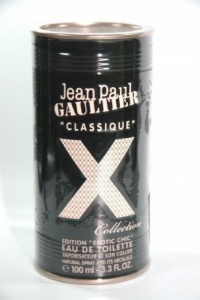 JEAN PAUL GAULTIER CLASSIQUE X by Jean Paul Gaultier for Women EAU DE TOILETTE SPRAY 3.3 OZ (Erotic Chic)