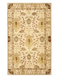 Safavieh Anatolia Collection Handmade Rug, Ivory, 8' x 10' Safavieh Anatolia Collection Handmade Rug, Ivory, 8' x 10'