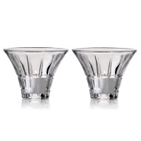 Mikasa Avenue 4-1/2-Inch Glass Votive Candle Holders, Set of 2 Mikasa Avenue 4-1/2-Inch Glass Votive Candle Holders, Set of 2