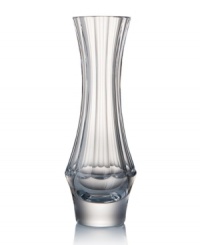 Luxury within reach. Deep olive cuts shape the handcrafted Central Park bud vase, offering the exquisite crystal of Rogaska and contemporary grandeur of Trump Home. Luxury within reach. Deep olive cuts shape the handcrafted Central Park bud vase, offering the exquisite crystal of Rogaska and contemporary grandeur of Trump Home.
