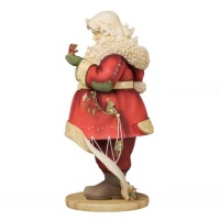 Enesco Heart of Christmas Santa with Mice Tailoring Coat Figurine Enesco Heart of Christmas Santa with Mice Tailoring Coat Figurine