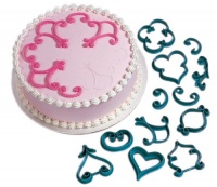 Wilton 2104-3160 12-Piece Cake-Decorating Press Set, Decorator Favorites Wilton 2104-3160 12-Piece Cake-Decorating Press Set, Decorator Favorites
