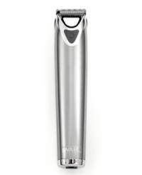 Give it your all! From your neck to your mustache, this all-in-one groomer takes care of your day-to-day styling. Trim, shave, detail, outline, touch-up and more with this heavy-duty stainless steel do-it-all, which includes a trimmer head, detail shaver head, rotary shaver head and much, much more. 5-year warranty. Model 9818. Give it your all! From your neck to your mustache, this all-in-one groomer takes care of your day-to-day styling. Trim, shave, detail, outline, touch-up and more with this heavy-duty stainless steel do-it-all, which includes a trimmer head, detail shaver head, rotary shaver head and much, much more. 5-year warranty. Model 9818.