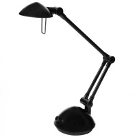 Living Accents Halogen Architect Desk Lamp with 16 Adjustable Swing Arm, T4 20 Watts, Black Living Accents Halogen Architect Desk Lamp with 16 Adjustable Swing Arm, T4 20 Watts, Black