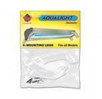 Coralife 05373 Aqualight Mounting Legs, Clear Coralife 05373 Aqualight Mounting Legs, Clear