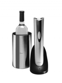 Oster Rechargeable and Cordless Wine Opener with Chiller Oster Rechargeable and Cordless Wine Opener with Chiller
