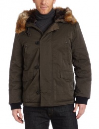 Kenneth Cole New York Mens Hooded Parka