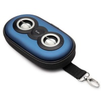 iLuv SmashBox 3.5mm Aux Portable Speaker Case (Blue) iLuv SmashBox 3.5mm Aux Portable Speaker Case (Blue)