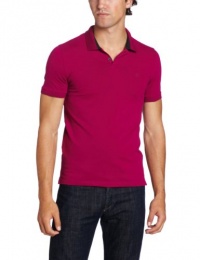 Calvin Klein Sportswear Men's Ultra Slim Fit Short Sleeve Stretch Polo With Hidden Placket Calvin Klein Sportswear Men's Ultra Slim Fit Short Sleeve Stretch Polo With Hidden Placket